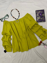 Cargar imagen en el visor de la galería, Lime Blouse Small