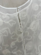 Cargar imagen en el visor de la galería, White Transparent Blouse Medium
