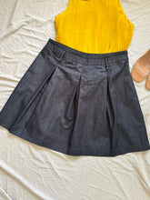 Cargar imagen en el visor de la galería, Falda de petos anchos Size 10