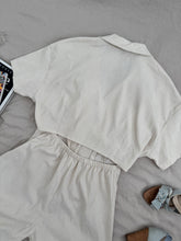 Cargar imagen en el visor de la galería, Ivory Jumpsuit Large