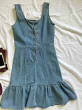 Cargar imagen en el visor de la galería, Denim Women Dress (XS)
