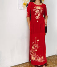 Cargar imagen en el visor de la galería, Vintage Chinese look Dress Small