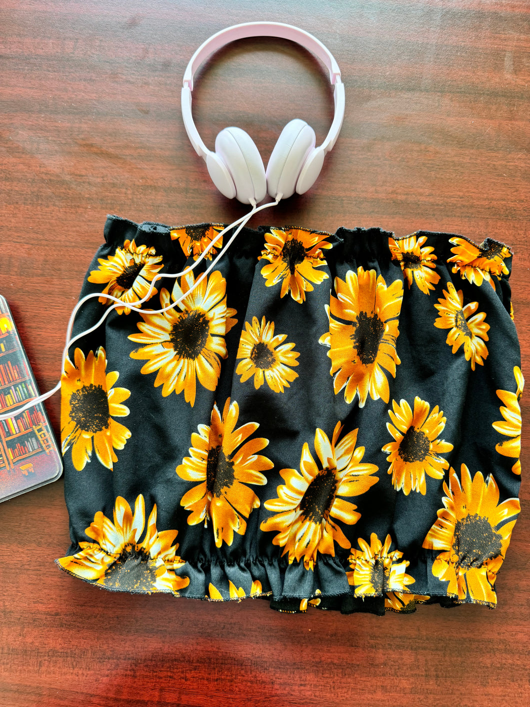 Sunflower Crop Top Large