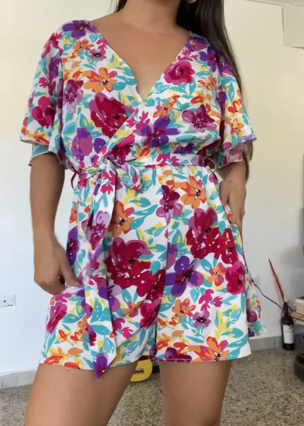 Floral Romper