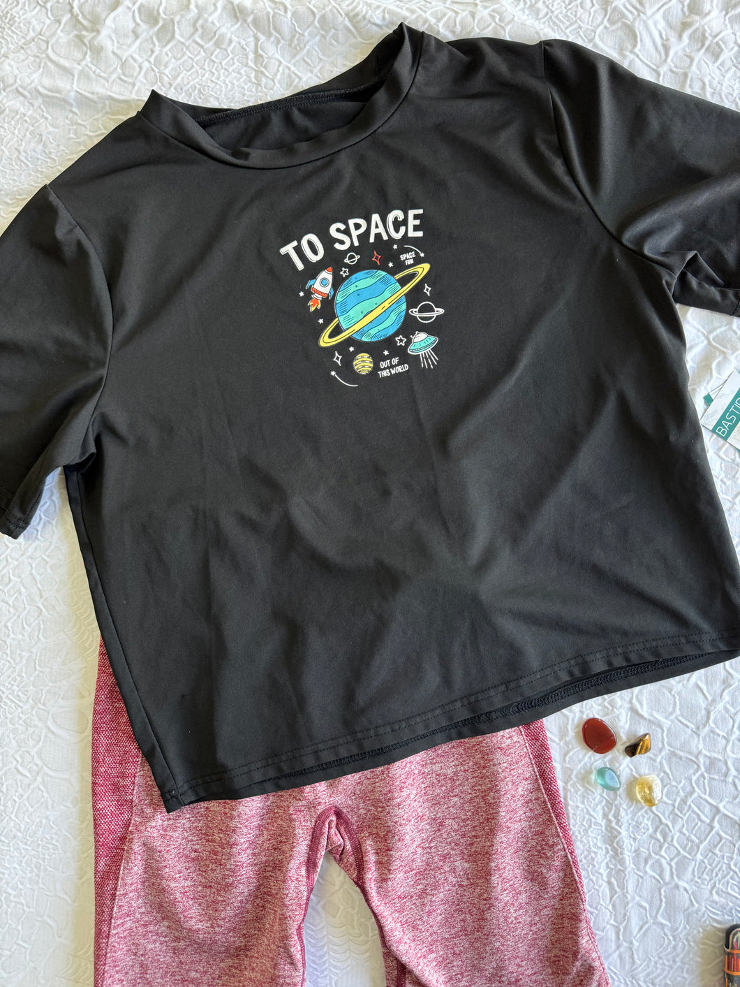 Black Space Tshirt Large