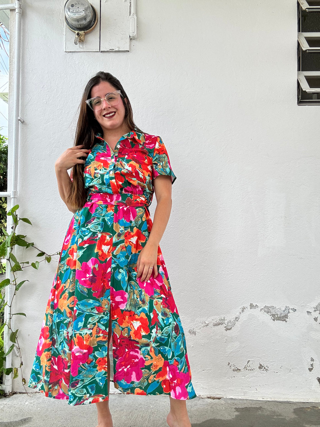 Floral Dress Small