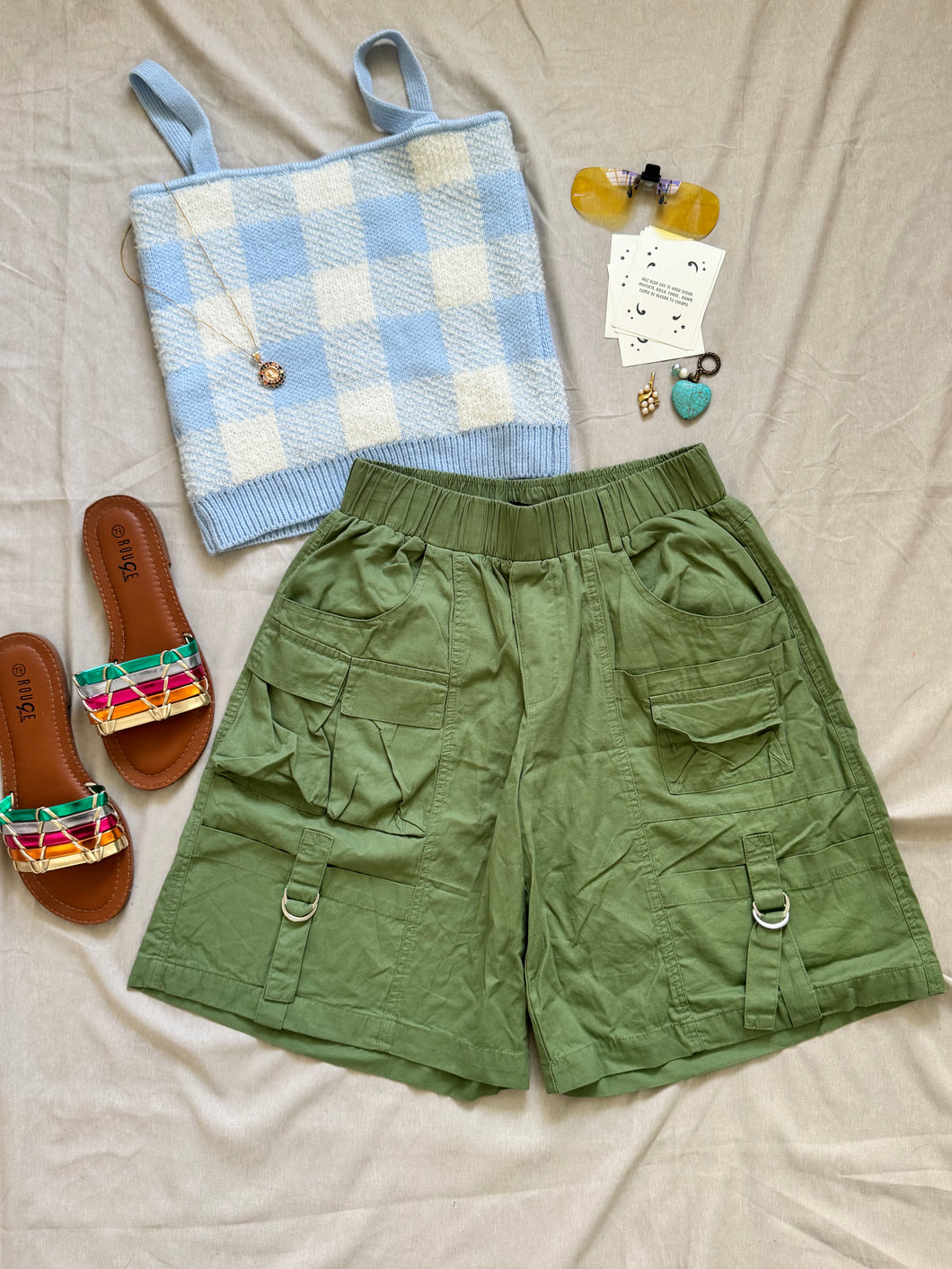 Green Short Small