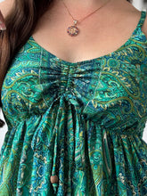 Cargar imagen en el visor de la galería, Boho Mandala Maxi Dress Small
