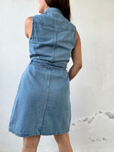Cargar imagen en el visor de la galería, Denim Mini Dress Medium
