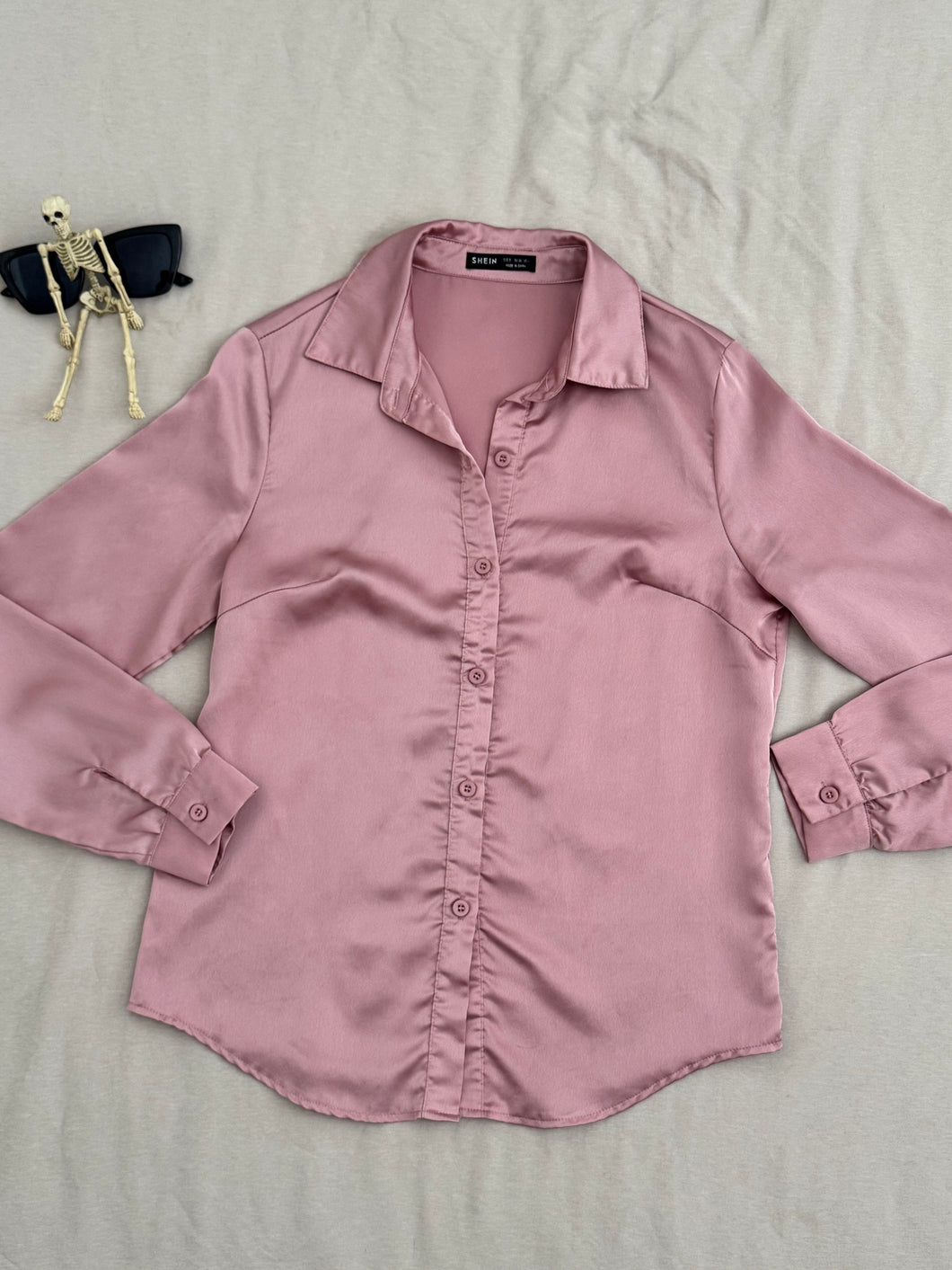 Pink Formal Shirt Small
