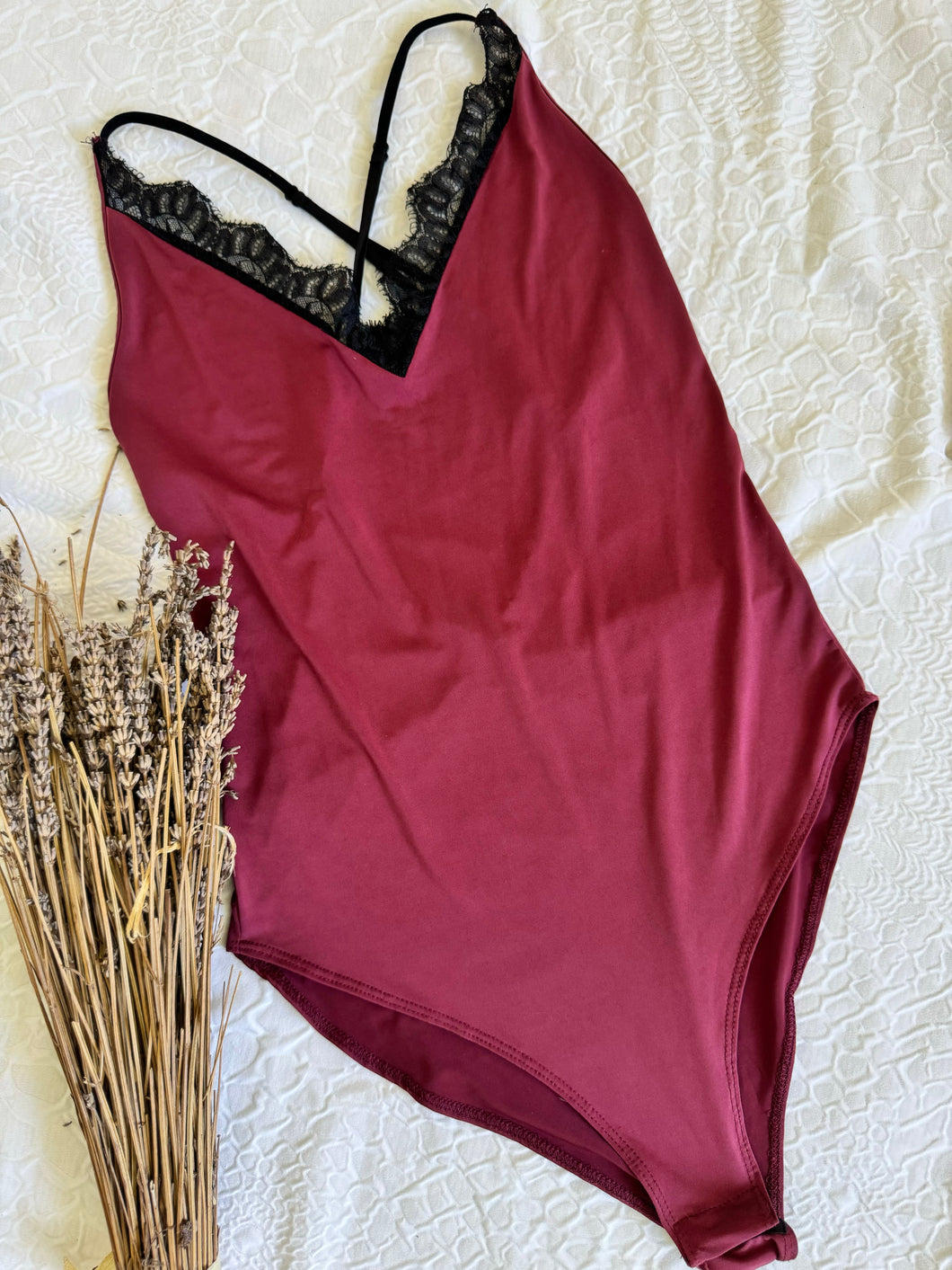 Bodysuit Color Wine Medium