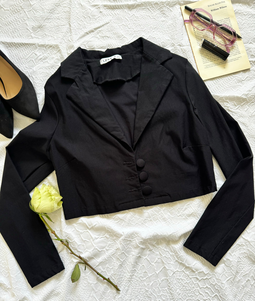 Black Top Blazer (Small)