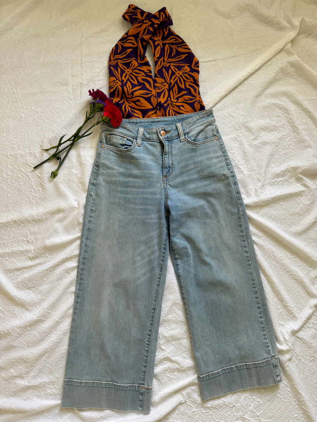 Bohemian Fashion Jeans (Size 2)