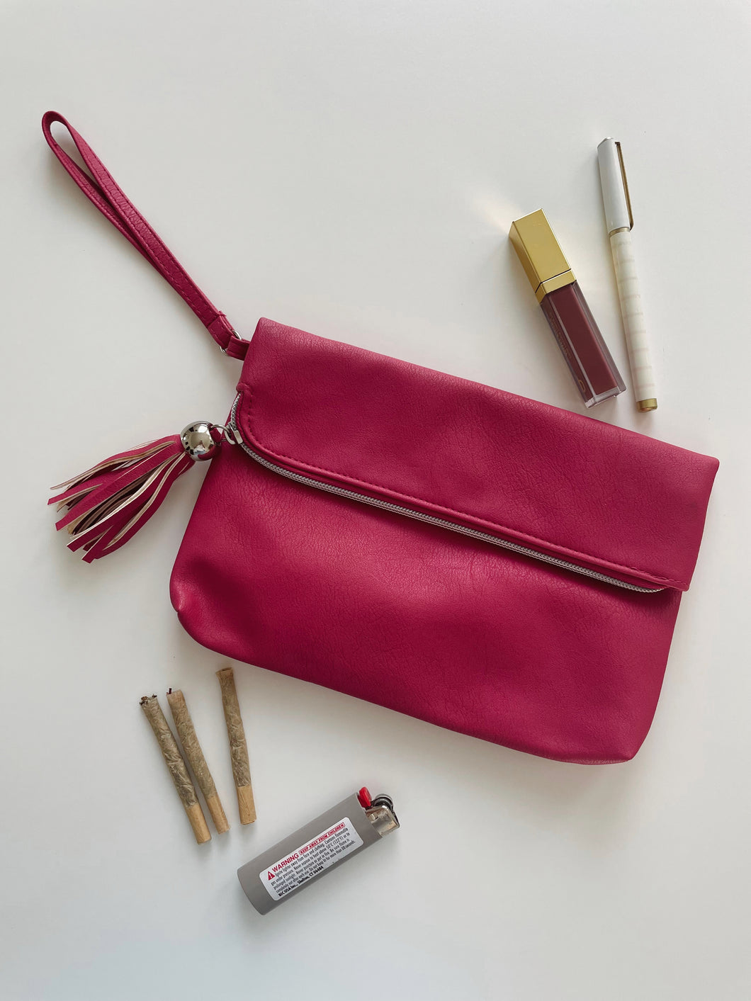 Fuchsia handbag